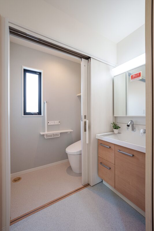 将来の快適さも見越した平屋のおうち