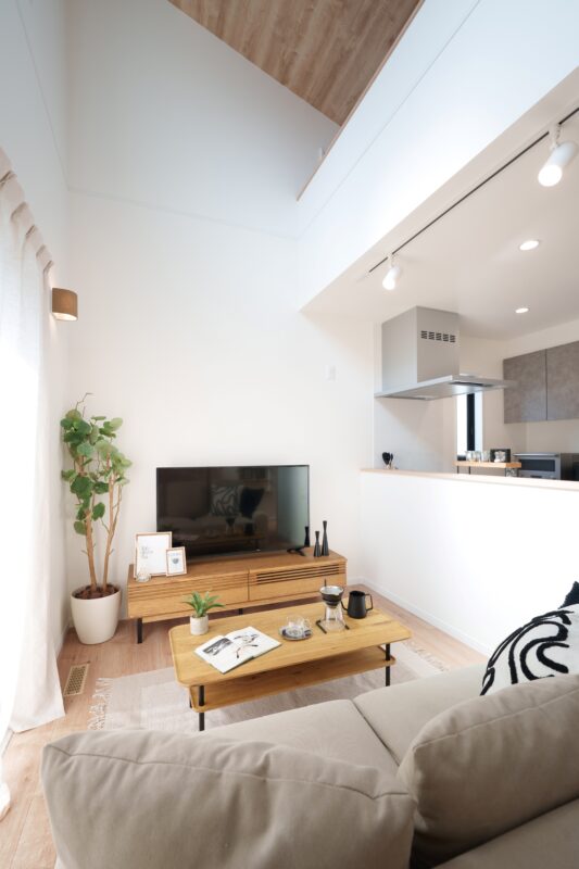 将来の快適さも見越した平屋のおうち