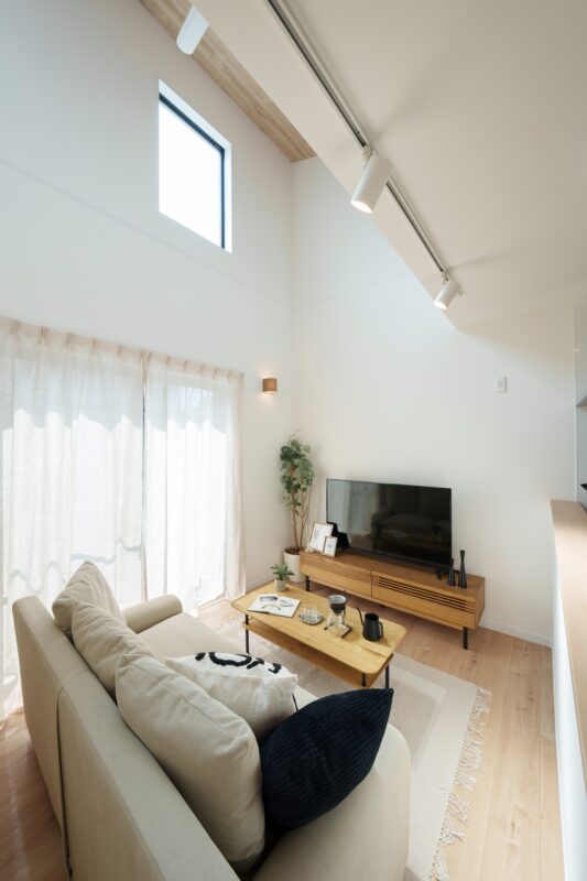 将来の快適さも見越した平屋のおうち