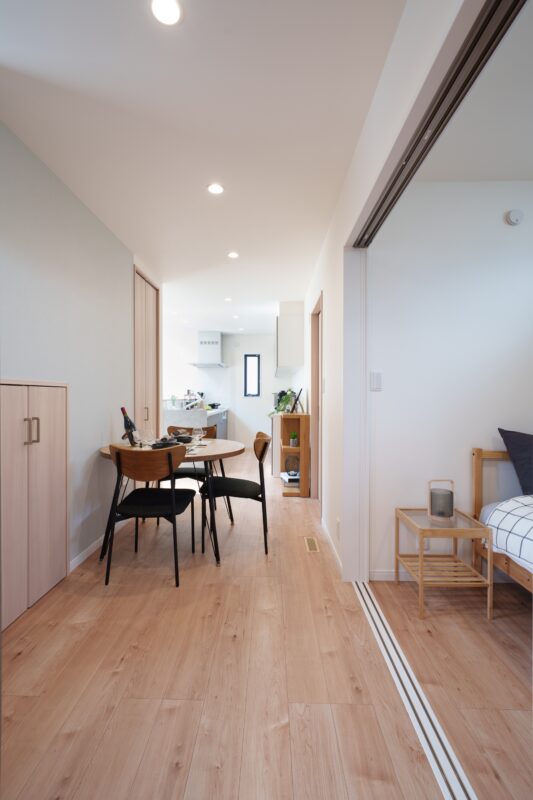 将来の快適さも見越した平屋のおうち