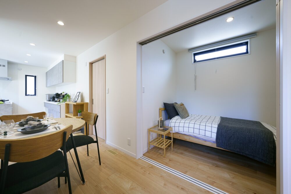 将来の快適さも見越した平屋のおうち