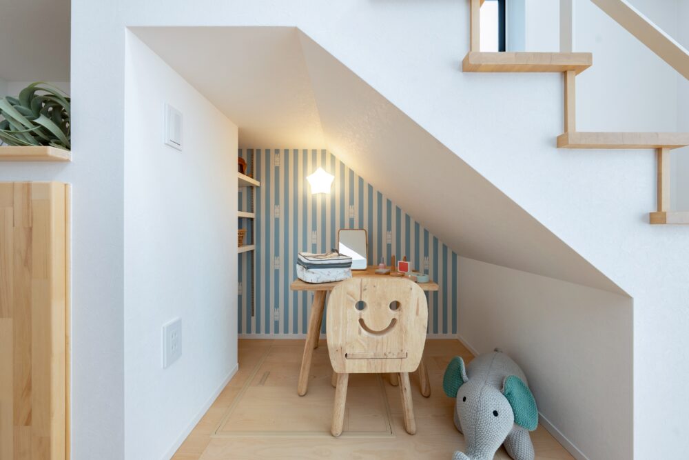 お子さんが毎日ニコニコ楽しいおうち