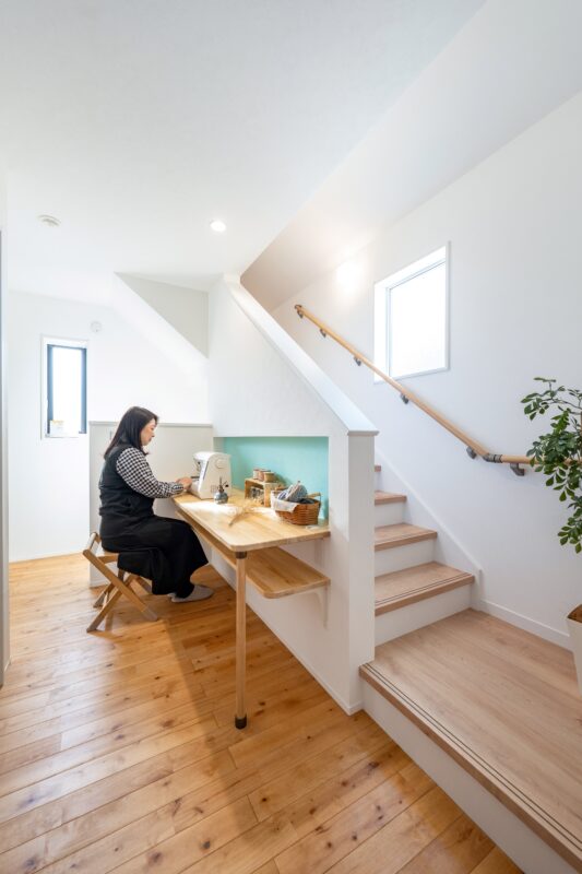 限られた敷地で叶えた、やりたい事と工夫の詰まったおうち