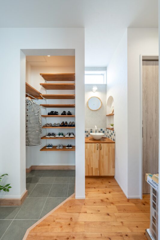 限られた敷地で叶えた、やりたい事と工夫の詰まったおうち